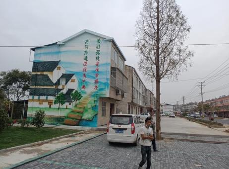 西平墙绘的制作流程