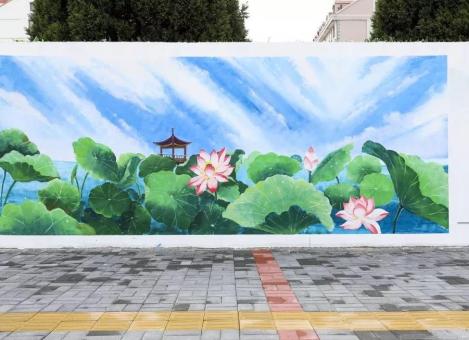 西平墙绘施工材料制作工艺说明