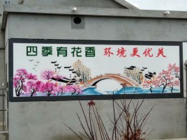 西平墙绘的特点和形势