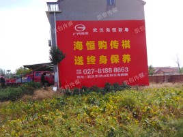 西平墙体广告影响褪色的因素