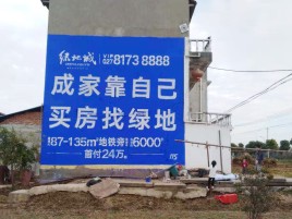 西平墙体广告位置选择重要性