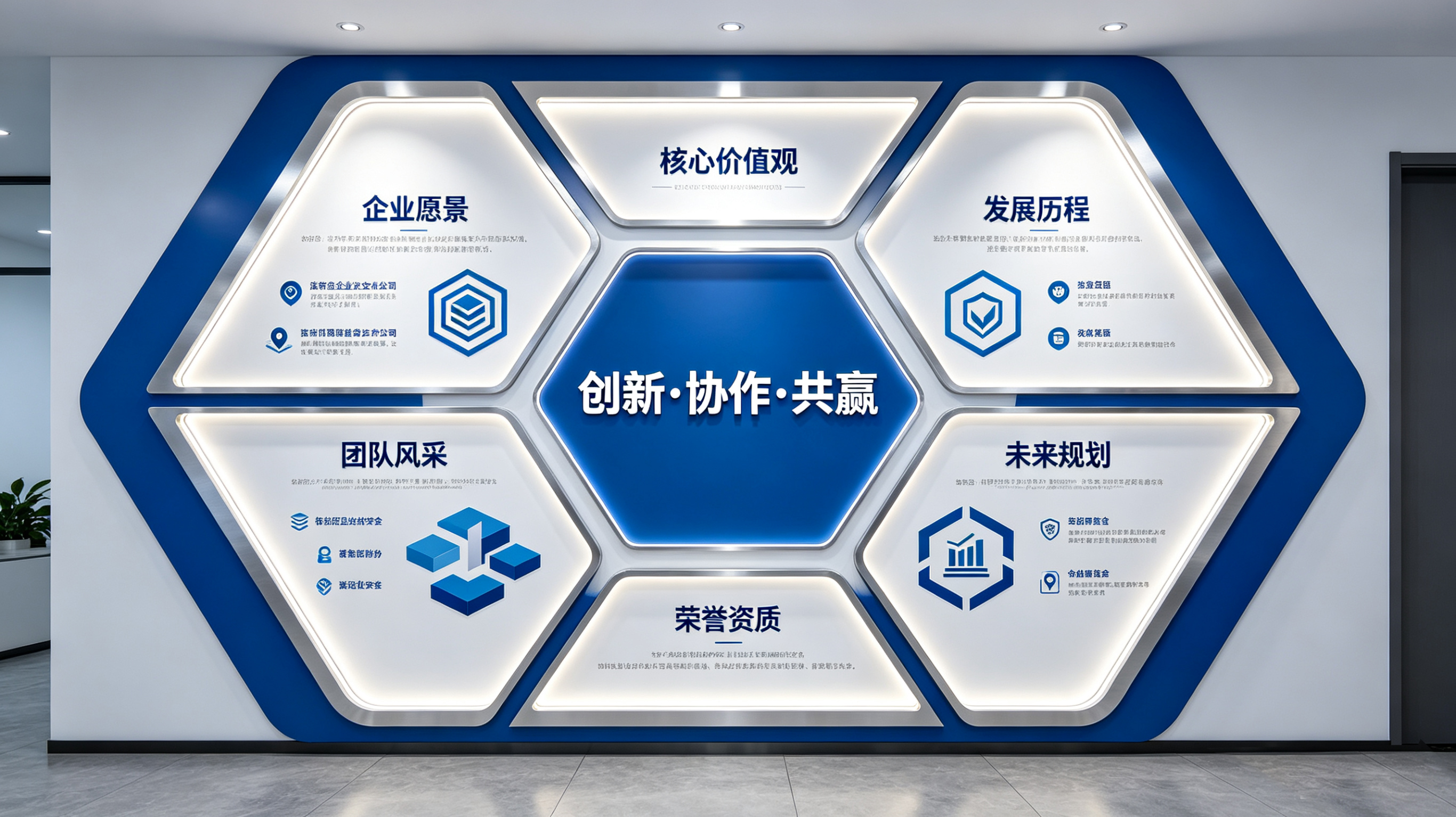 西平企业文化墙六边形避坑指南（新手常犯5个错误）